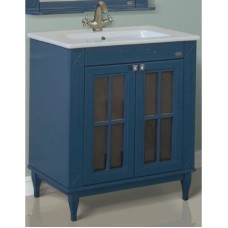 Тумба с раковиной синий 78 см Atoll Милана