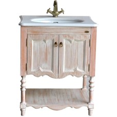 Тумба с раковиной персик 75 см Atoll Флоренция