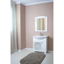 Тумба с раковиной белый матовый 76 см Atoll Палермо PALERMO76TWMAT/ST