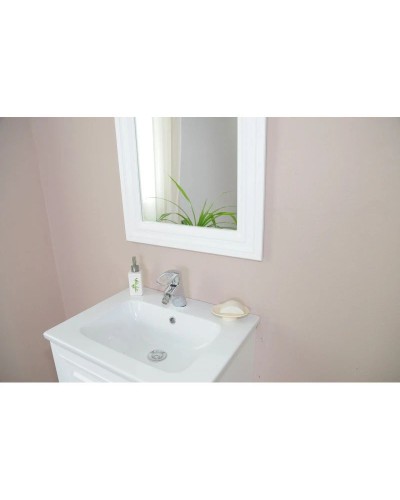 Тумба с раковиной белый матовый 60,5 см Atoll Валери