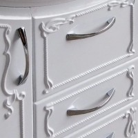 Тумба с раковиной белый глянец 96,5 см Atoll Барселона