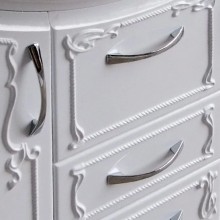 Тумба с раковиной белый глянец 96,5 см Atoll Барселона