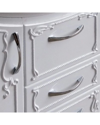 Тумба с раковиной белый глянец 96,5 см Atoll Барселона