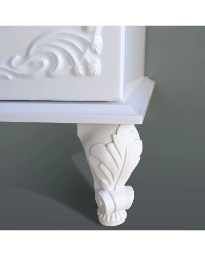 Тумба с раковиной белый глянец 77,5 см Atoll Барселона