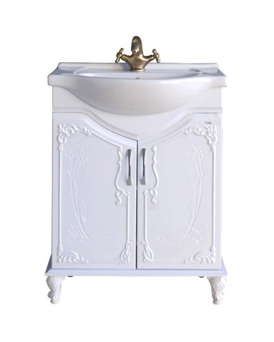 Тумба с раковиной белый глянец 66,5 см Atoll Барселона