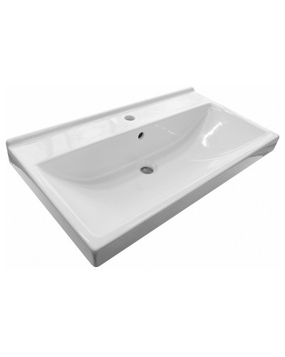 Тумба с раковиной Comforty Никосия 80Н 00-00007621 Дуб темный