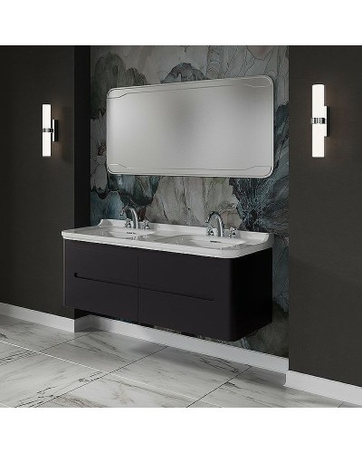 Тумба под раковину Kerasan Waldorf 144 925431 подвесная Nero matt