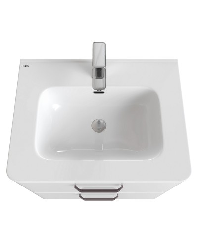 Тумба с раковиной Iddis Brick 60 BRI60WFi95K Белая