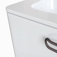 Тумба с раковиной Iddis Brick 60 BRI60WFi95K Белая