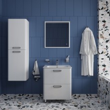 Тумба с раковиной Iddis Brick 60 BRI60WFi95K Белая