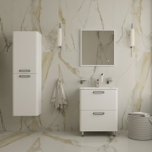 Тумба с раковиной Iddis Brick 60 BRI60WFi95K Белая