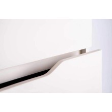 Тумба с раковиной Orange Line 100 Li-100Tua+Ra подвесная Айвори матовый