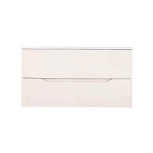 Тумба с раковиной Orange Line 100 Li-100Tua+Ra подвесная Айвори матовый