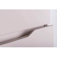 Тумба с раковиной Orange Line 100 Li-100TuL+Ra подвесная Латте матовый