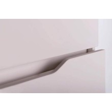 Тумба с раковиной Orange Line 100 Li-100TuL+Ra подвесная Латте матовый