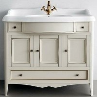 Тумба с раковиной TW Veronica Nuovo 105 VER6105-V+AR874bix1 Vintage