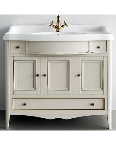 Тумба с раковиной TW Veronica Nuovo 105 VER6105-V+AR874bix1 Vintage