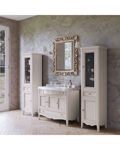 Тумба с раковиной TW Veronica Nuovo 105 VER6105-V+AR874bix1 Vintage