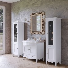 Тумба с раковиной TW Veronica Nuovo 90 VER3090-B+AR864bix1 Bianco