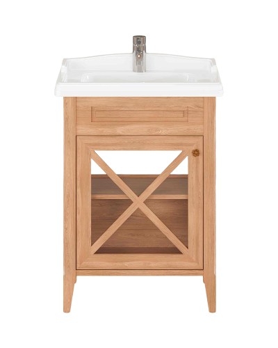 Тумба под раковину Creto Vetra 60 15-3193NL Орех