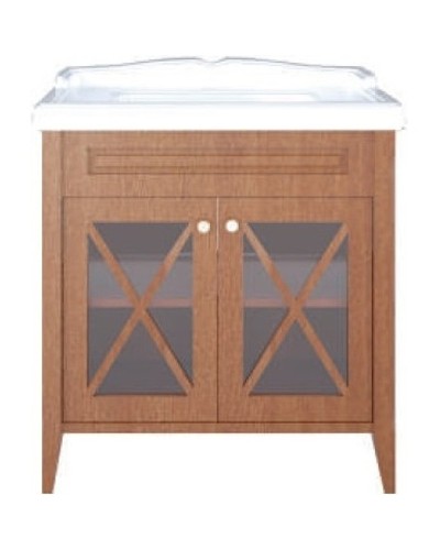 Тумба под раковину Creto Vetra 80 15-800CHN Орех