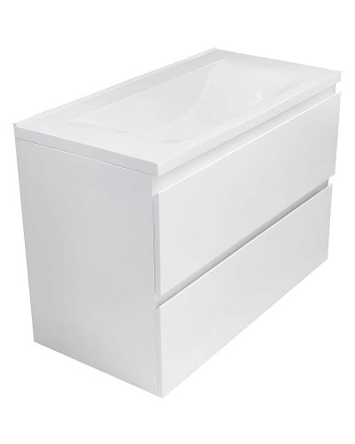 Тумба с раковиной Эстет Bali 90 ФР-00002074 подвесная Белая