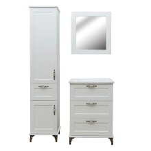 Тумба с раковиной Эстет Bali Classic 65 ФР-00002142 Белая