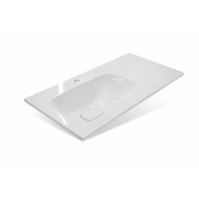 Тумба с раковиной Эстет Barcelona 90 L ФР-00003593 подвесная Белая