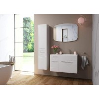 Тумба с раковиной Эстет Barcelona 90 R ФР-00003594 подвесная Белая