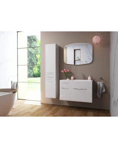 Тумба с раковиной Эстет Barcelona 90 R ФР-00003594 подвесная Белая