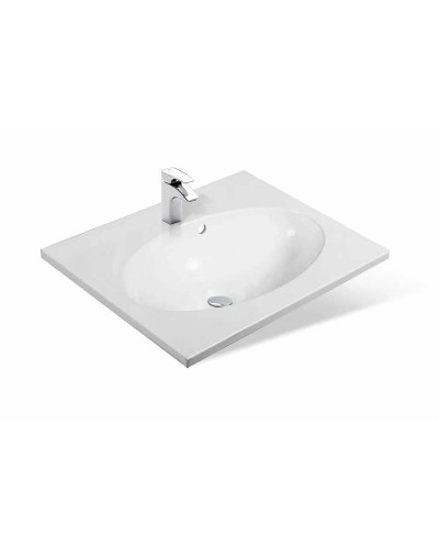 Тумба с раковиной Эстет Vegas 80 ФР-00003491 подвесная Белая