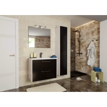 Тумба с раковиной Эстет Vegas 80 ФР-00003491 подвесная Белая