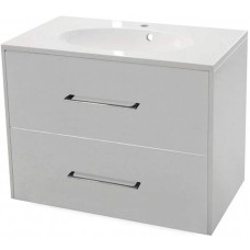 Тумба с раковиной Эстет Vegas 90 ФР-00003490 подвесная Белая