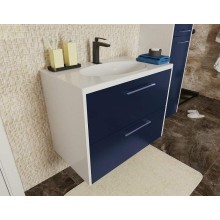 Тумба с раковиной Эстет Vegas 90 ФР-00003490 подвесная Белая