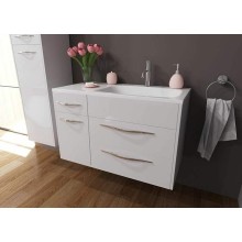 Тумба с раковиной Эстет Barcelona 90 R ФР-00003596 подвесная Белая