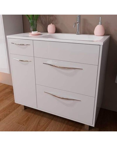 Тумба с раковиной Эстет Barcelona 90 R ФР-00003600 Белая