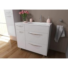 Тумба с раковиной Эстет Barcelona 90 R ФР-00003600 Белая