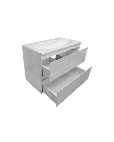 Тумба с раковиной Эстет Malta 80 ФР-00007058 подвесная Белая