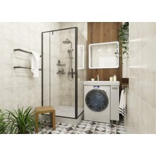 Тумба с раковиной Эстет Riga Luxe R 80 ФР-00009661 Белая