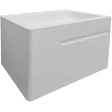 Тумба с раковиной Эстет Kare Luxe 70 ФР-00007080 подвесная Белая