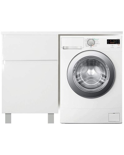 Тумба с раковиной Эстет Dallas Luxe 100 L ФР-00002315 Белая