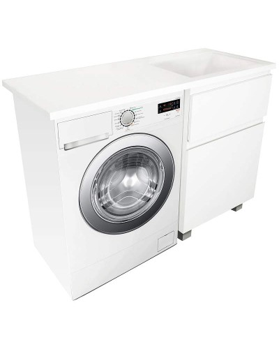 Тумба с раковиной Эстет Dallas Luxe 100 R ФР-00002316 Белая