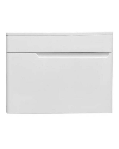 Тумба с раковиной Эстет Kare Luxe 60 ФР-00007077 подвесная Белая