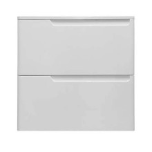 Тумба с раковиной Эстет Kare Luxe 60 ФР-00007074 подвесная Белая