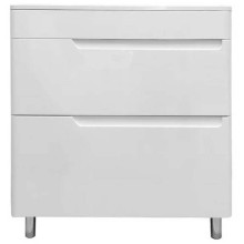 Тумба с раковиной Эстет Kare Luxe 80 ФР-00005719 Белая