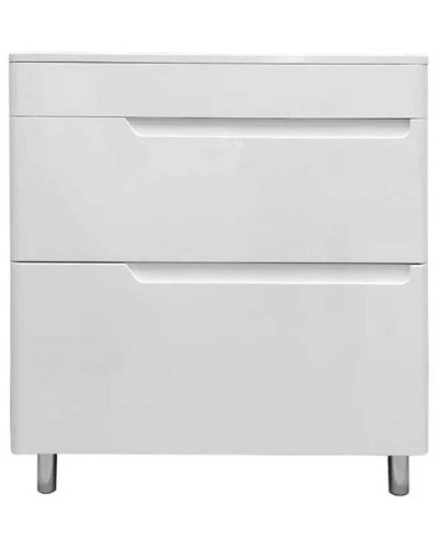 Тумба с раковиной Эстет Kare Luxe 80 ФР-00005719 Белая