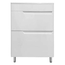 Тумба с раковиной Эстет Kare Luxe 60 ФР-00007072 Белая