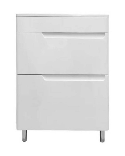 Тумба с раковиной Эстет Kare Luxe 60 ФР-00007072 Белая