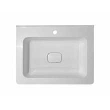 Тумба с раковиной Эстет Kare Luxe 60 ФР-00007072 Белая