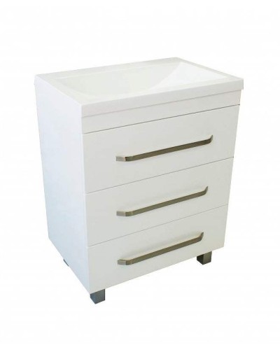 Тумба с раковиной Эстет Monaco 70 ФР-00002265 Белая